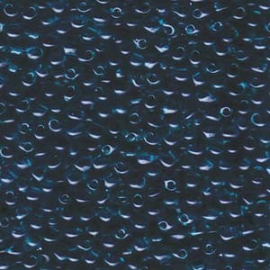 Miyuki Tropfen Perlen 3,4mm 2405 transparent Teal 10gr
