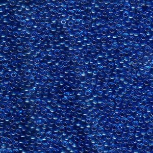 Miyuki Rocailles Perlen 2mm 0149 transparent Carg Turquoise Blue 12gr