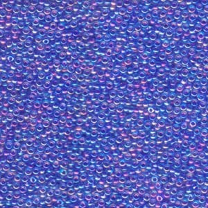Miyuki Rocailles Perlen 2mm 0353 fancy Blue Purple 12gr