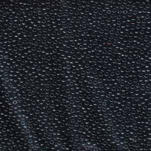 Miyuki Rocailles Perlen 2mm 0401 opaque Black 12gr