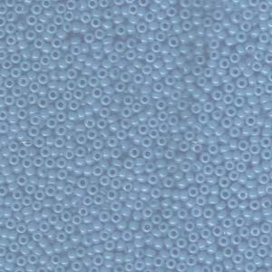 Miyuki Rocailles Perlen 2mm 0413 opaque Turquoise Blue 12gr