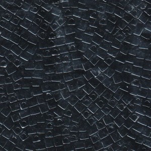 Miyuki Würfel Perlen, Cube, Square Beads 3mm 0401 opaque Black 20gr