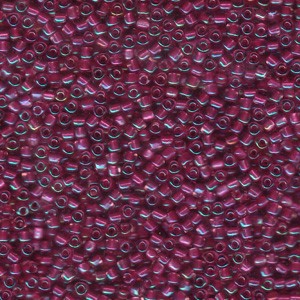 Miyuki Dreieck Perlen, Triangle Beads 2,5mm 1833 Light Rose Dark Rose 13gr